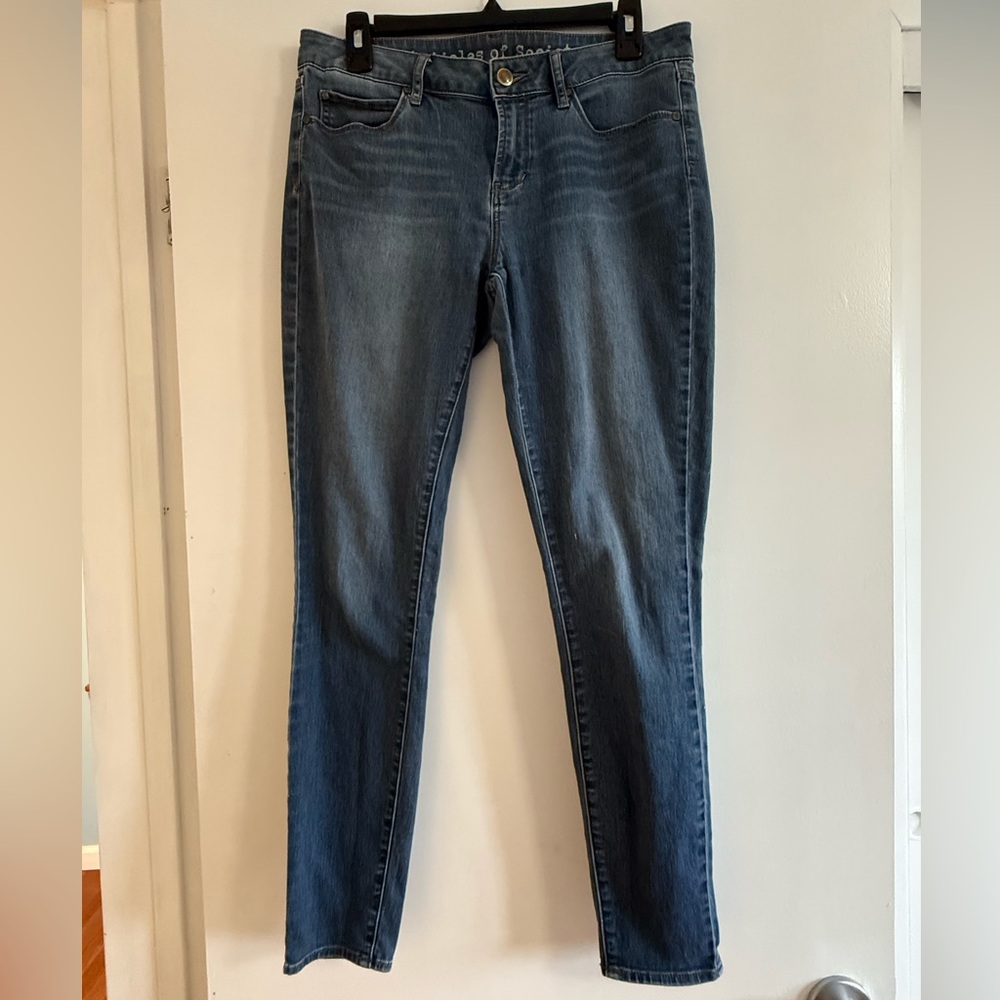 Articles Of Society Blue Skinny Jeans